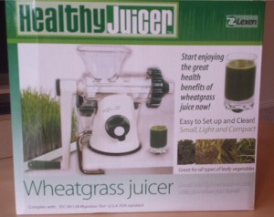 Lexen Healthy Wheatgrass Juicer Box